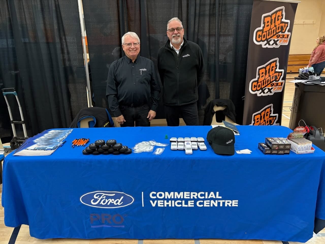 Windsor Ford at the Ford Commercial Vehicle Centre booth