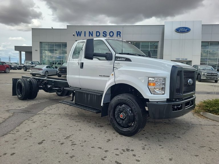 2025 FORD SUPER DUTY F-750 STRAIGHT FRAME