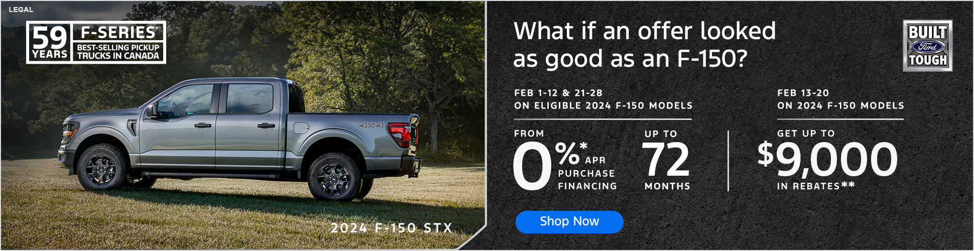 Up to $5,500 Off Select F-150