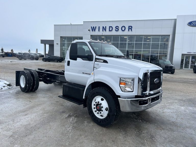 2025 FORD SUPER DUTY F-750 STRAIGHT FRAME