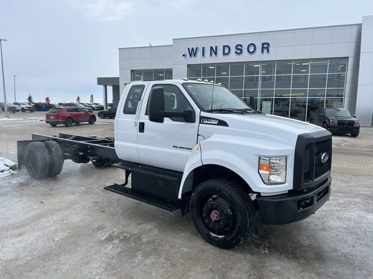 2025 FORD SUPER DUTY F-750 STRAIGHT FRAME